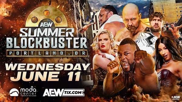 AEW SummerBlockBuster Dynamite + Collision 6/11/25 – 11th June 2025 HD Live Online Show