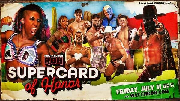 ROH SuperCard Of Honor 7/11/25 – 11th July 2025 HD Live Online Show